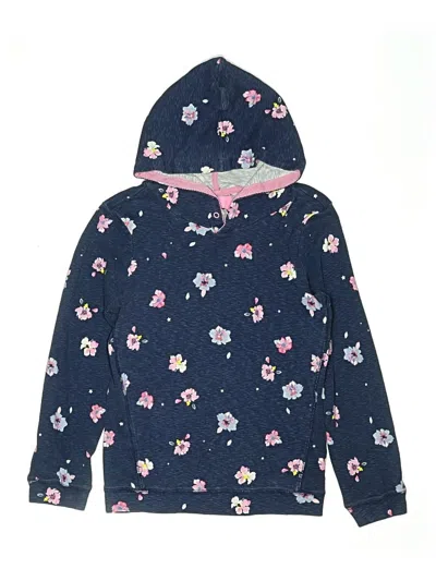 Pre-owned Joules Kids' Zip Up Hoodie In Blue