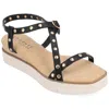 Journe Collection Collection Women's Tru Comfort Foam Lindsay Sandals In Beige