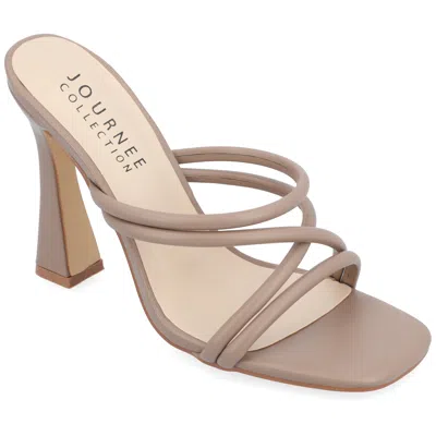 Journe Collection Collection Women's Tru Comfort Foam Louisse Pumps In Grey