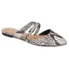Journe Collection Collection Women's Tru Comfort Foam Olivea Mule In Grey