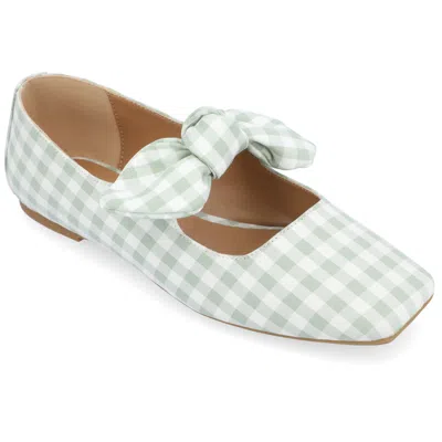 Journe Collection Collection Women's Tru Comfort Foam Seralinn Flats In White