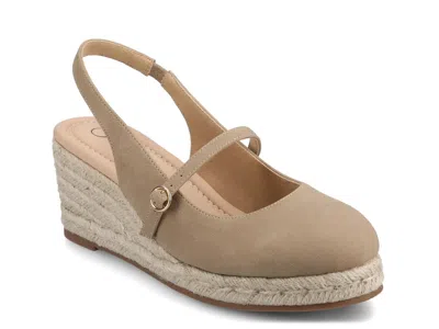Journee Asmyna Espadrille Wedge Sandal