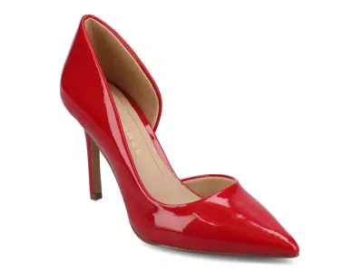 Journee Blanca Pump In Red