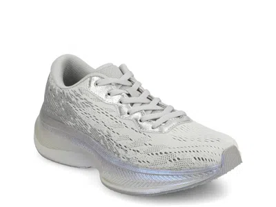 Journee Blume Sneaker In Silver