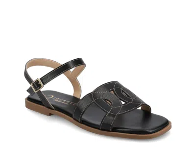 Journee Bridey Sandal In Black