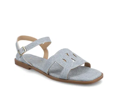 Journee Bridey Sandal In Blue