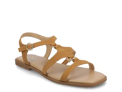 Journee Briley Sandal In Brown