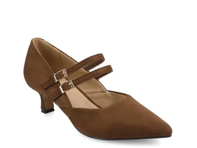 Journee Carnation Pump In Animal Print