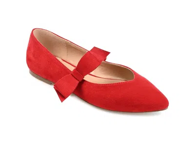 Journee Collection Aizlynn Flat In Red