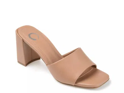 Journee Collection Alisia Sandal In Brown