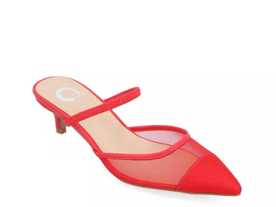 Journee Collection Allana Pump In Red