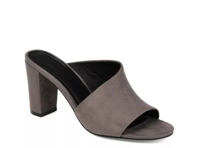 Journee Collection Allea Sandal In Gray