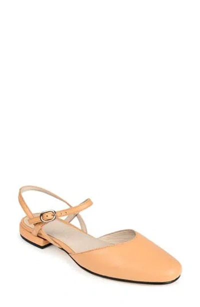 Journee Collection Amannda Ankle Strap Low Pump In Tan