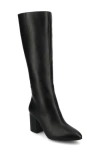 Journee Collection Ameylia Boot In Black Pu