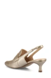Journee Collection Amory Slingback Pump In Champagne