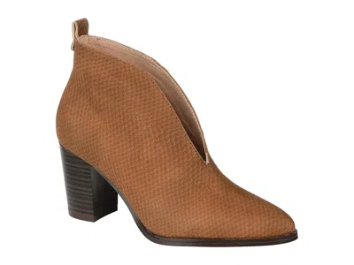 Journee Collection Bellamy Bootie In Brown