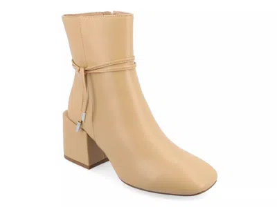 Journee Collection Beverley Bootie In Neutral