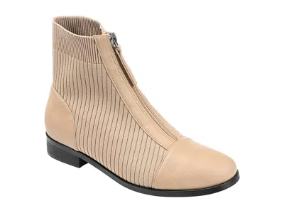 Journee Collection Bexlie Womens Faax Faux Leather Ankle Boots In Multi