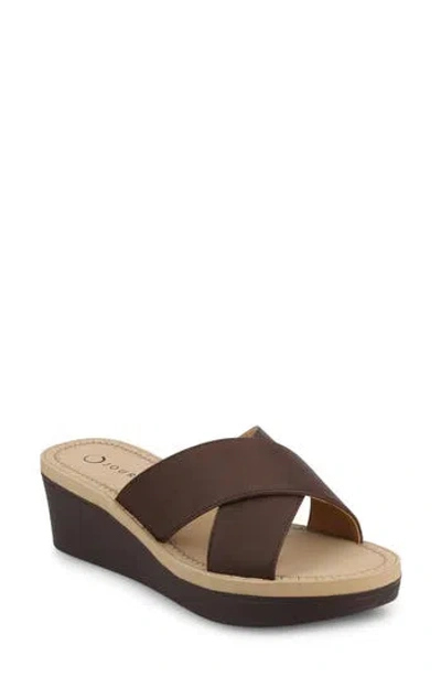 JOURNEE COLLECTION JOURNEE COLLECTION BIARA PLATFORM WEDGE SANDAL