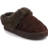 Journee Collection Blair Faux Fur Slipper In Multi