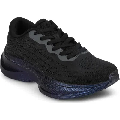Journee Collection Blume Sneaker In Black