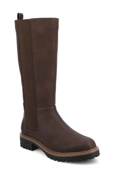 Journee Collection Brandi Knee High Boot In Multi