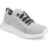 Journee Collection Brena Knit Sneaker In Grey