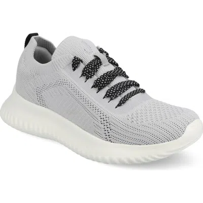 Journee Collection Brena Knit Sneaker In Grey