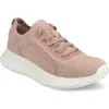 Journee Collection Brena Knit Sneaker In Mauve