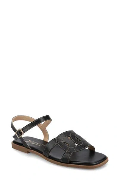 Journee Collection Bridey Sandal In Black