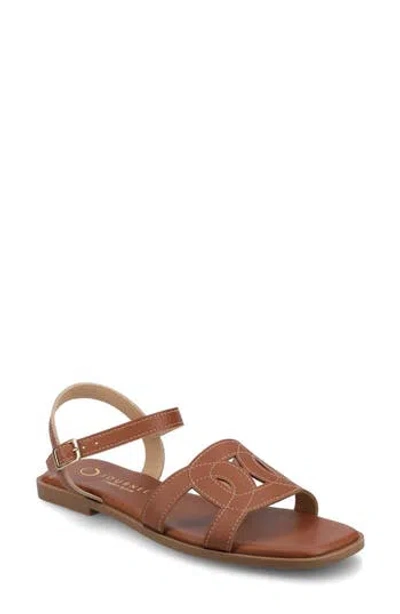 Journee Collection Bridey Sandal In Brown