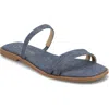 Journee Collection Brisa Slide Sandal In Denim