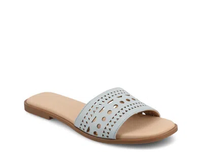 Journee Collection Brodie Sandal In Blue