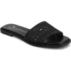 Journee Collection Brodie Slide Sandal In Black