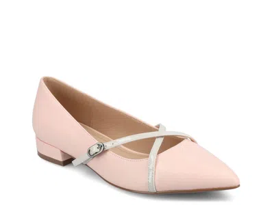 Journee Collection Camby Pump In Pink