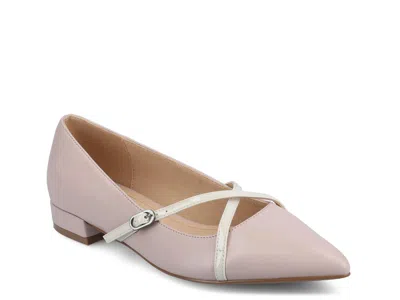 Journee Collection Camby Pump In Purple
