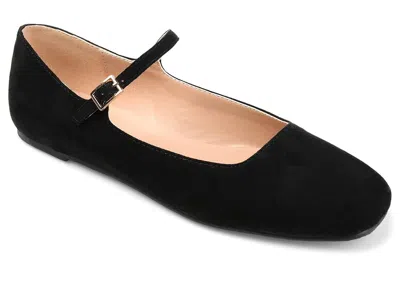 Journee Collection Carrie Flat In Black