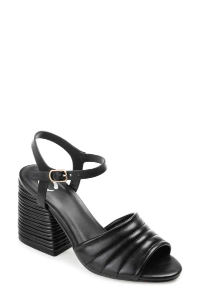 Journee Collection Charmaine Sandal In Black