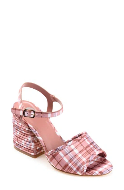 JOURNEE COLLECTION JOURNEE COLLECTION CHARMAINE TRU COMFORT FOAM HEELED SANDAL