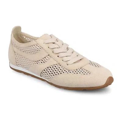 Journee Collection Chasse Womens Sneakers In Brown
