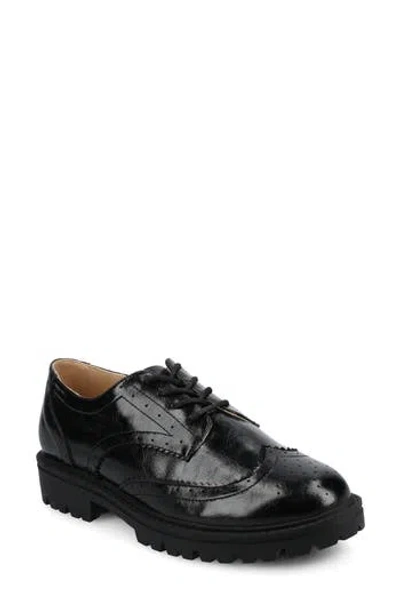 Journee Collection Claudiya Derby In Black