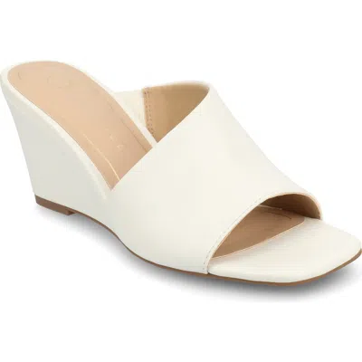 JOURNEE COLLECTION JOURNEE COLLECTION CLEMENTINE WEDGE D'ORSAY SANDAL