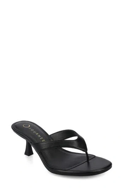 Journee Collection Danielle Slide Sandal In Black