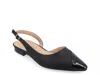 Journee Collection Daphnne Flat In Black