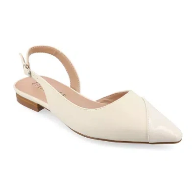 JOURNEE COLLECTION DAPHNNE WOMENS POINTED CLOSED TOE BALLET FLATS