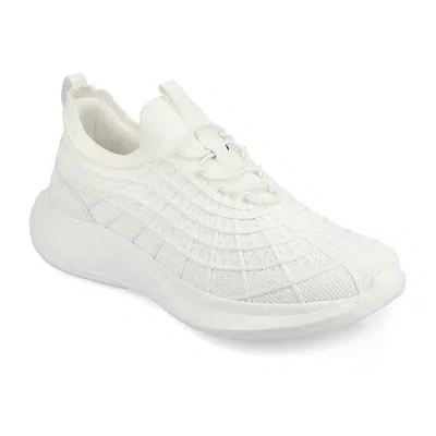 Journee Collection Dasha Womens Sneakers In White