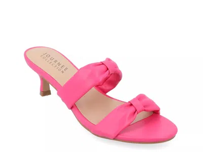 Journee Collection Dyllan Sandal In Pink