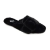 Journee Collection Eara Womens Slip-on Slippers In Black