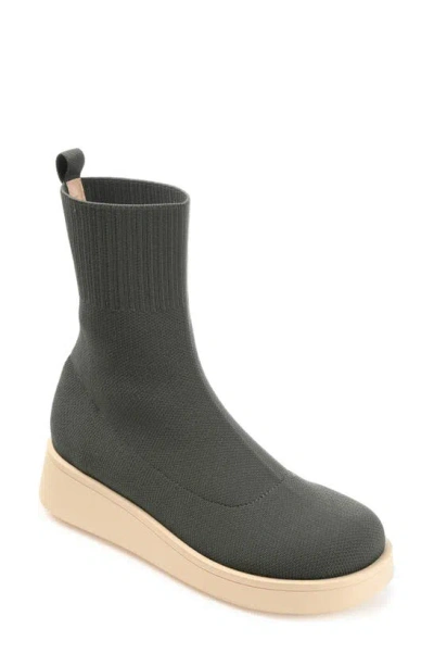 Journee Collection Ebby Tru Comfort Foam Bootie In Green