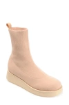 Journee Collection Ebby Tru Comfort Foam Bootie In Tan